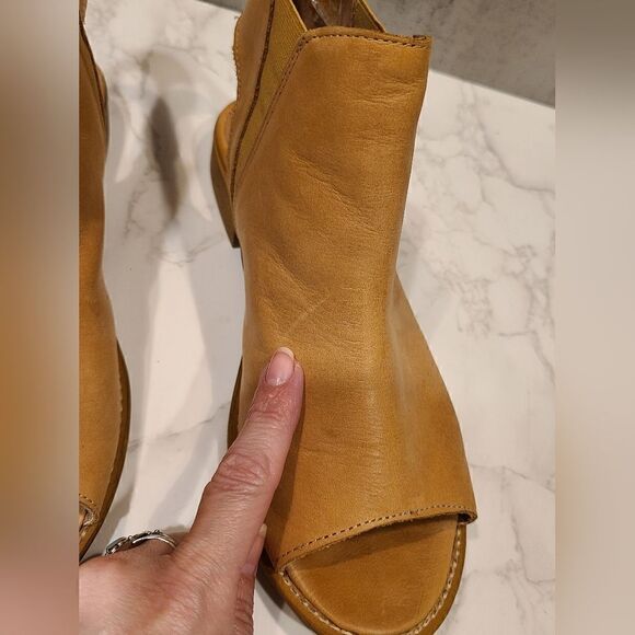 Musse & Cloud - Ciara Open Toed Leather Sandals, Country Girl, Boho-chic | 7.5-8 - Picture 10 of 13